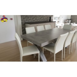 Sedie ecopelle bianche set 4 pezzi cm 43x53h.92 nuove art.709 consegna gratuita-arredamentishop.it  Tempesta Offerte mobili 2...