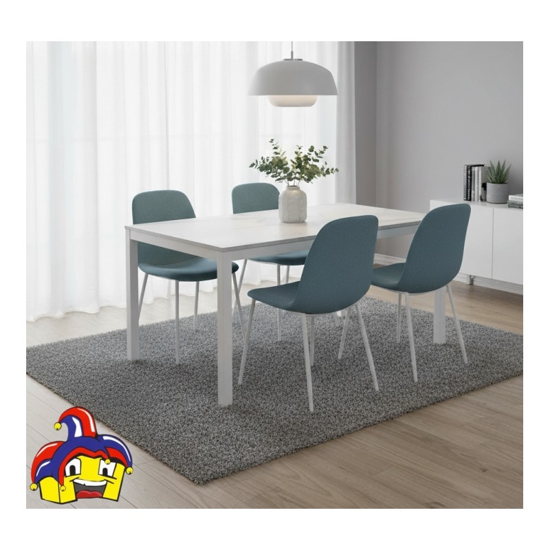 Tavolo 140x80 allungabile moderno cm 200x80h.77 art.1811 nuovo consegna gratuita-arredamentishop.it  Tempesta Offerte mobili ...