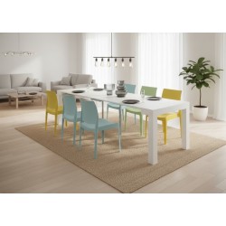 Tavoloconsolle allungabile 3 metri cm 90x45h.76 aperto cm 90x300 nuovo art.1980 consegna gratuita-arredamentishop.it  Tempest...