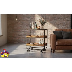 Carrello bar montato cm 60x33h.75,5 nuovo art.74844 consegna gratuita-arredamentishop.it  AD TREND Offerte mobili 115,00 € 11...