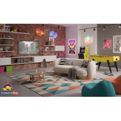 Divani boucle art.120333 beige cm 193x96h.68 nuovo consegna gratuita-arredamentishop.it  AD TREND Offerte mobili 745,00 € 745...