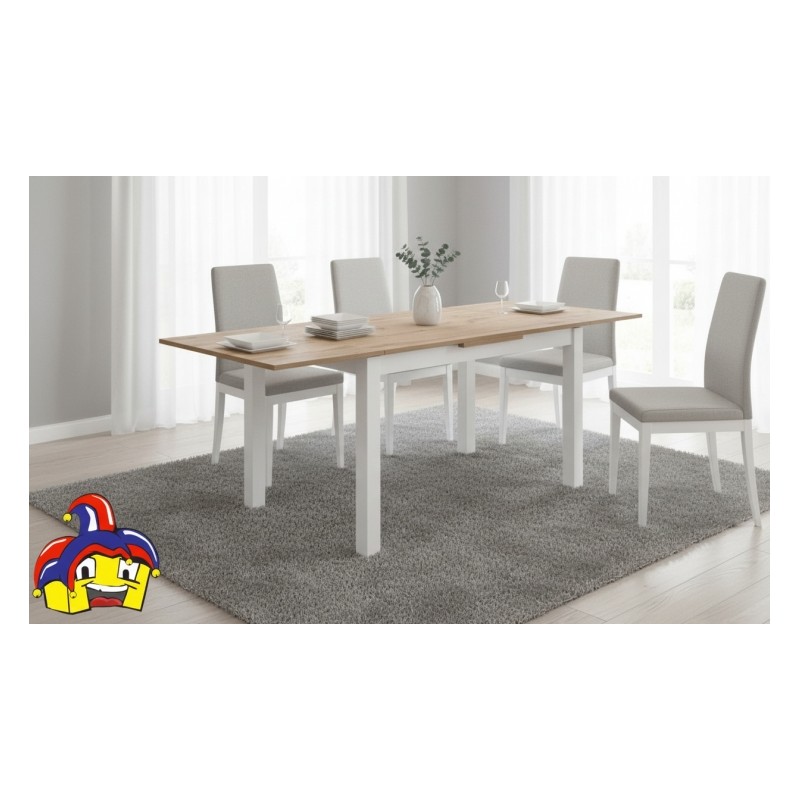Tavolo da pranzo 110x70 allungabile cm 190x70h.76,5 nuovo art.1957 consegna gratuita-arredamentishop.it  Tempesta Offerte mob...