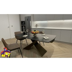 Tavoli in ceramica art.2063 cm 180x90h.76 aperto cm 220/260 nuovo consegna gratuita-arredamentishop.it  Tempesta Offerte mobi...