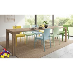 Consolle allungabile 3 metri cm 90x45h.76 aperta cm 90x300 nuova art.1876 consegna gratuita-arredamentishop.it  Tempesta Offe...
