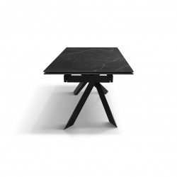Tavolo in Ceramica Calacatta Black Lux Allungabile 160/240x90 cm - NUOVO - art. 2287 | ArredamentiShop.it  Tempesta Offerte m...