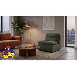 Poltrona relax verde in velluto Varas NUOVO art. 120335 - ArredamentiShop.it  AD TREND Offerte mobili 220,00 € 220,00 € 220,0...