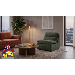 Poltrona relax verde in velluto Varas NUOVO art. 120335 - ArredamentiShop.it  AD TREND Offerte mobili 220,00 € 220,00 € 220,0...