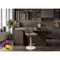 Sgabello da Cucina Girevole Iker - Nuovo - Art. 124409 | L 50 x P 50,5 H 88,5-110 cm | ArredamentiShop.it  AD TREND Offerte m...