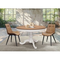 Tavolo rotondo per 6 persone (Allungabile Ø 100-140 cm) Nuovo - Art. 2376 | ArredamentiShop.it  Tempesta Offerte mobili 520,0...