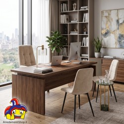 Set 4 Sedie Beige in Flanella Modello Pawn - Articolo Nuovo - L 44 P 55 H 87 cm - art.101985 | ArredamentiShop.it  AD TREND O...