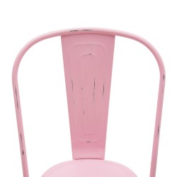 SEDIA IN LAMIERA COLORE ROSA ANTICATO,NUOVA,ART.LF575 CONSEGNA GRATIS-ARREDAMENTISHOP.IT   Offerte mobili 48,00 € 48,00 € 48,...