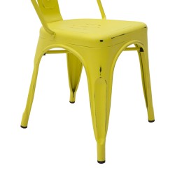 SEDIA IN LAMIERA COLORE GIALLO ANTICATO,NUOVA,ART. LF571 CONSEGNA GRATIS-ARREDAMENTISHOP.IT   Offerte mobili 48,00 € 48,00 € ...