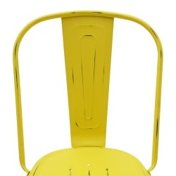 SEDIA IN LAMIERA COLORE GIALLO ANTICATO,NUOVA,ART. LF571 CONSEGNA GRATIS-ARREDAMENTISHOP.IT   Offerte mobili 48,00 € 48,00 € ...