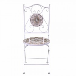 TAVOLO METALLO UDINE MOSAICO TONDO 2 SEDIE NUOVO ART.6452140000 CONSEGNA GRATIS-ARREDAMENTISHOP.IT   Offerte mobili 140,00 € ...