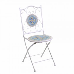 TAVOLO METALLO BRINDISI MOSAICO TONDO 2 SEDIE ART.6452180000 CONSEGNA GRATIS-ARREDAMENTISHOP.IT   Offerte mobili 140,00 € 140...