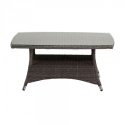Salotto da giardino nuovo in polyrattan Atlanta grigio art. 6449090000 consegna gratis-arredamentishop.it   Offerte mobili 1....