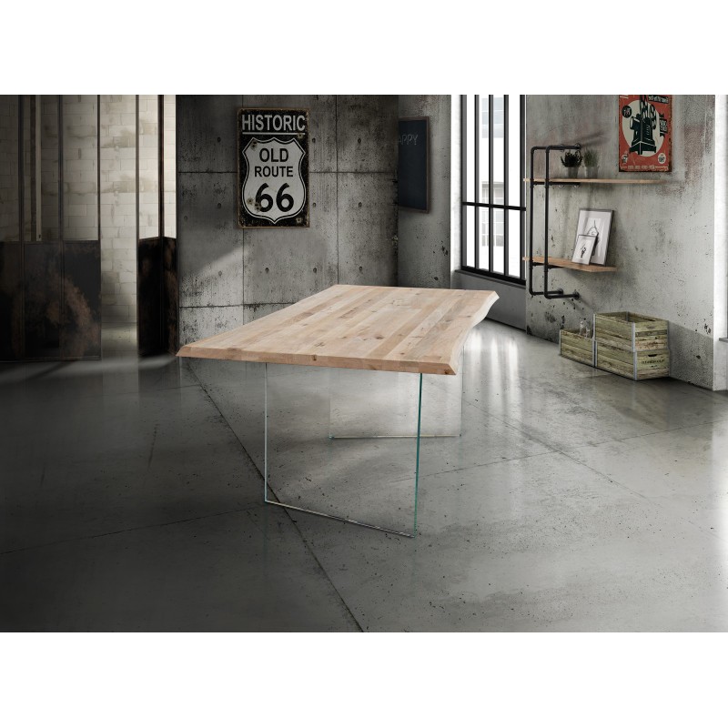 Tavolo in legno massello moderno cm 250x100h.78 nuovo art.811 consegna gratuita-arredamentishop.it  Tempesta Offerte mobili 8...