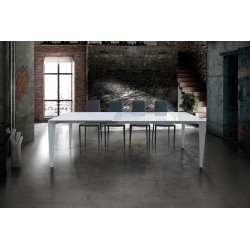 Tavolo vetro bianco allungabile cm 140 nuovo art.829 consegna gratuita-arredamentishop.it  Tempesta Offerte mobili 490,00 € 4...