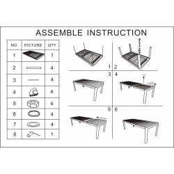 Tavolo alluminio da esterno allungabile nuovo art.6454880000 consegna gratuita-arredamentishop.it   Offerte mobili 0,00 € 0,0...