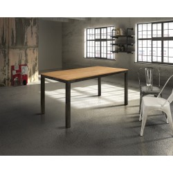 Tavolo allungabile industriale cm 160x90h.78 allungabile cm 220 nuovo art.799 consegna gratuita-arredamentishop.it  Tempesta ...