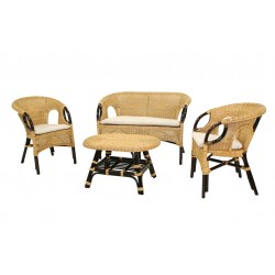 Salotto polyrattan da esterno nuovo art.26086400NN consegna gratuita-arredamentishop.it  Vacchetti Offerte mobili 660,00 € 66...