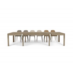 Tavolo in rovere grigio cm 180x90h.76 allungabile 352x90 nuovo art.1628 consegna gratuita-arredamentishop.it  Tempesta Offert...