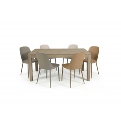 Tavolo in rovere grigio cm 180x90h.76 allungabile 352x90 nuovo art.1628 consegna gratuita-arredamentishop.it  Tempesta Offert...