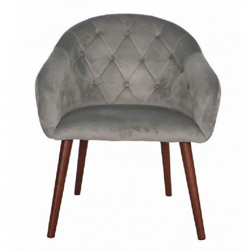 Sedia poltrona velluto grigia nuova art.71573 consegna gratuita-arredamentishop.it  AD TREND Offerte mobili 110,00 € 110,00 €...