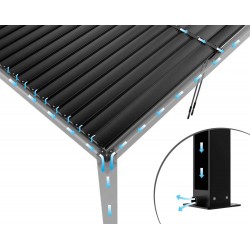 Pergola 4x3 alluminio nera nuova art.7406630000 solo ritiro-arredamentishop.it  Vacchetti Offerte mobili 2.800,00 € 2.800,00 ...