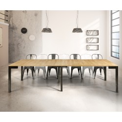 Sedie industrial bianche set 4 pezzi nuove art.782 consegna gratuita-arredamentishop.it  Tempesta Offerte mobili 245,00 € 245...
