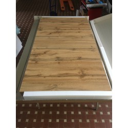 Tavolo con prolunghe cm 180x100h.76 allungabile cm 480 nuovo art.1684 consegna gratuita-arredamentishop.it  Tempesta Offerte ...