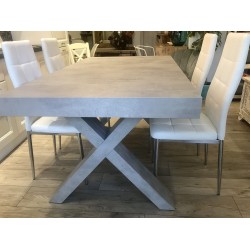 Tavolo lungo 4 metri 160x90h.76 chiuso 410 cm aperto nuovo art.1673 consegna gratuita-arredamentishop.it  Tempesta Offerte mo...