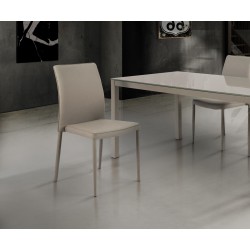 Sedia tortora in ecopelle set 4 pezzi nuova art.710 consegna gratuita-arredamentishop.it  Tempesta Offerte mobili 245,00 € 24...