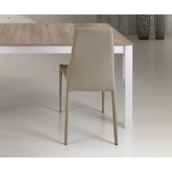 Sedie in ecopelle tortora set 6 pezzi nuove art.697 consegna gratuita-arredamentishop.it  Tempesta Offerte mobili 310,00 € 31...
