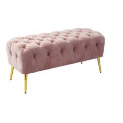 Panca in velluto rosa cm 100x42h.45 nuova art.74394 consegna gratuita-arredamentishop.it  AD TREND Offerte mobili 115,00 € 11...