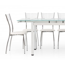 Sedie cromate set 6 pezzi cm 35x39h.88 nuove art.610 consegna gratuita-arredamentishop.it  Tempesta Offerte mobili 290,00 € 2...
