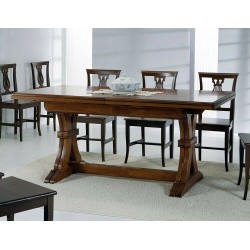 Tavolo sala da pranzo fratino cm 160x85h.76 allungabile cm 340 nuovo art.0660160 consegna gratuita-arredamentishop.it  Tempes...
