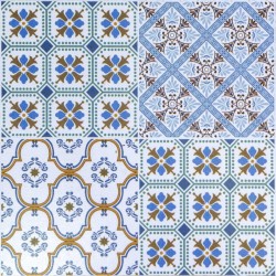 Tavolo in ferro battuto con mosaico e sedie art.6462030000 nuovo consegna gratuita-arredamentishop.it  Vacchetti Offerte mobi...