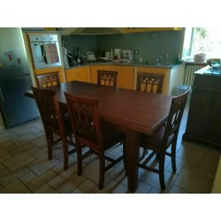 Tavolini allungabili art.0670160 cm 160x85h.76 allungabile cm 340 nuovo consegna gratuita-arredamentishop.it  Tempesta Offert...