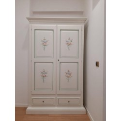 Armadio decorato a mano cm 125x61h.200 nuovo art.504 consegna gratuita-arredamentishop.it  Tempesta Offerte mobili 540,00 € 5...