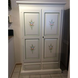 Armadio decorato a mano cm 125x61h.200 nuovo art.504 consegna gratuita-arredamentishop.it  Tempesta Offerte mobili 540,00 € 5...