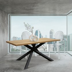 Tavolo rovere cm 180x90h.76 fisso art.1917 nuovo consegna gratuita-arredamentishop.it  Tempesta Offerte mobili 420,00 € 420,0...
