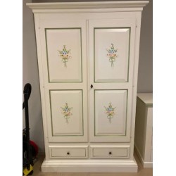 Armadio decorato a mano cm 125x61h.200 nuovo art.504 consegna gratuita-arredamentishop.it  Tempesta Offerte mobili 540,00 € 5...