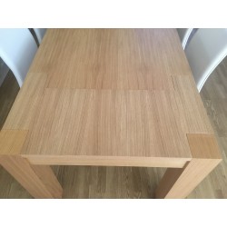 Tavolo rovere naturale allungabile cm 180x90h.77 aperto cm 230/280 nuovo art.634 consegna gratuita-arredamentishop.it  Tempes...