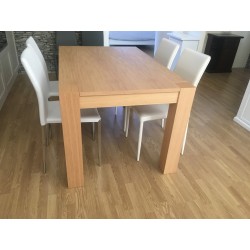 Tavolo rovere naturale allungabile cm 180x90h.77 aperto cm 230/280 nuovo art.634 consegna gratuita-arredamentishop.it  Tempes...