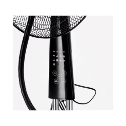 Ventilatore nebulizzatore con telecomando cm diam. 37h.128 - 65 W - 2 lt nuovo art.83497 consegna gratuita-arredamentishop.it...