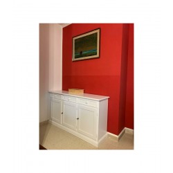 Credenza 3 ante montata cm 156x42h.85 bianca nuova art.1382 consegna gratuita-arredamentishop.it  Tempesta Offerte mobili 295...