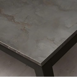 Tavolo stile industriale allungabile cm 110x70h.77 aperto cm 160 art.1799 nuovo consegna gratuita-arredamentishop.it  Tempest...