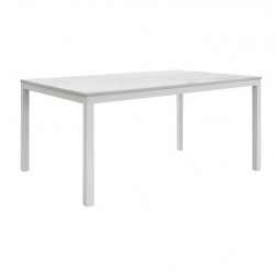 Tavolo bianco moderno cm 160x90h.77 allungabile cm 220 nuovo art.1812 consegna gratuita-arredamentishop.it  Tempesta Offerte ...