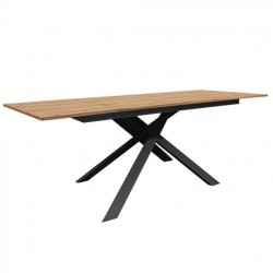 Tavolo rovere rustico cm 160x90h.77 aperto cm 220 nuovo art.1770 consegna gratuita-arredamentishop.it  Tempesta Offerte mobil...